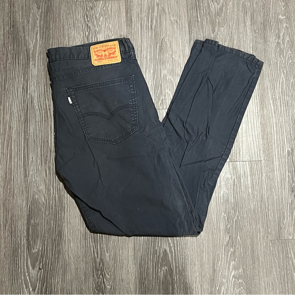 Levi’s Men’s Chino Pants - 508 Regular Taper Fit - 36x34